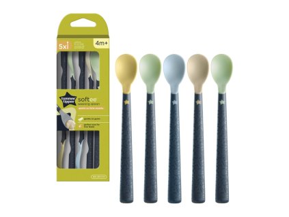 Tommee Tippee Softee Lyžičky pre najmenších 4m+, 5 ks
