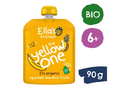 Ella's Kitchen BIO YELLOW ONE Ovocné pyré s banánom (90 g), exp. 28.02.2026