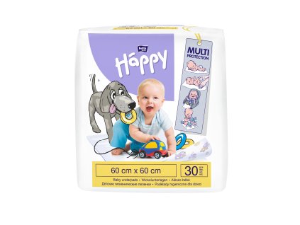 8403 bella happy detske hygienicke podlozky 60 60 cm 30 ks