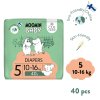 Moomin Baby 5 Maxi 10–16 kg (40 ks), eko plienky