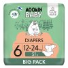 Moomin Baby 6 Maxi 12-24 kg (51 ks), eko plienky