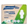 VUOKKOSET BIO Vložky s krídelkami Long Wings (10 ks)