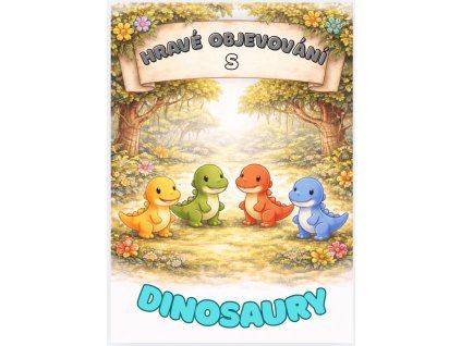 🦕 Activity book: Hraj si s dinosaury!