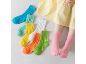 Veselé barevné ponožky - 4 páry