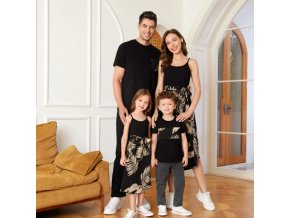 Matchy oblečení pro celou rodinu - BLACK