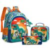 Chlapecký školní set Dino - batoh, svačinová taška a penál