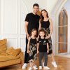 Matchy oblečení pro celou rodinu - BLACK