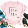 Bavlněné tričko MAMA - 6 barev