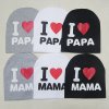 Čepice I LOVE MAMA / PAPA