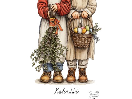 Kalendář A4 - zadní strana