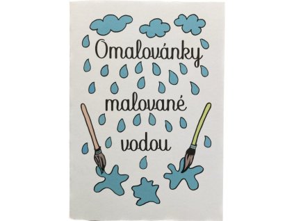 Omaľovánky maľované vodou