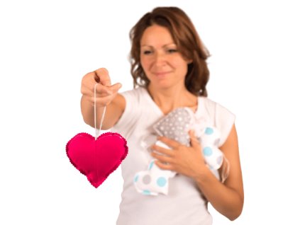 Darčekové srdce z chránenej dielne