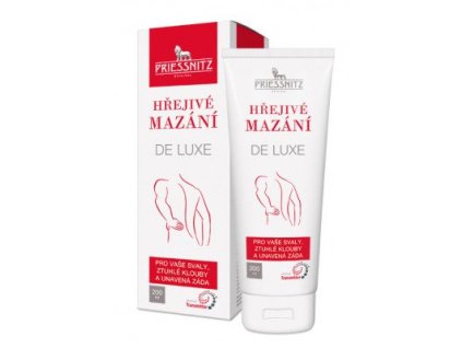 Priessnitz Hrejivé mazanie De Luxe 200 ml