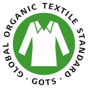 Logo certifikátu GOTS.