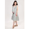 Kojicí šaty Kristýna nefrit (Velikost XL)
