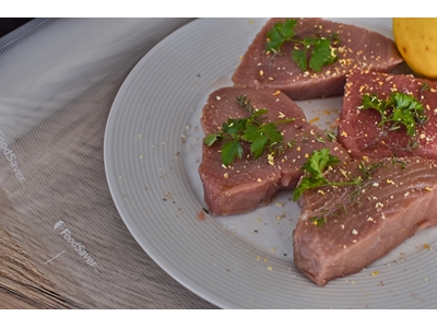 Tuňák a květákové pyré