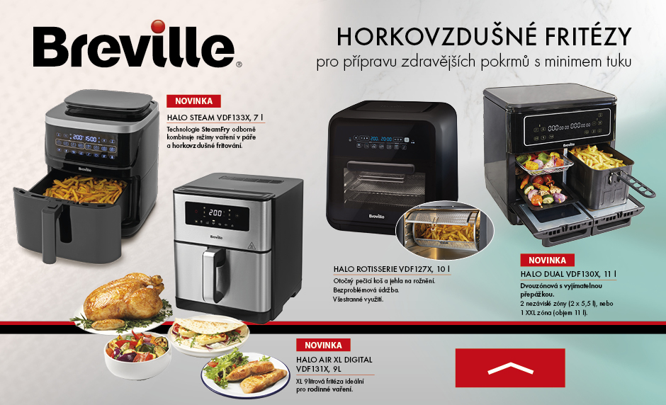 Fritézy Breville_novinky2024