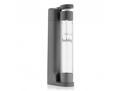 Výrobník sody bubliq  matná šedá + bombička CO2