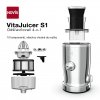 Odšťavňovač NOVIS VitaJuicer S1 (chromová)