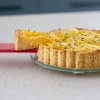 Forma coox QUICHE Mini se skleněnou základnou průměr 18 cm, červená