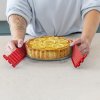 Forma coox QUICHE Mini se skleněnou základnou průměr 18 cm, červená
