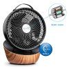Cirkulační ventilátor v dekoru dřeva Clean Air Optima CA-403 Smart