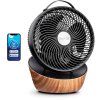 Cirkulační ventilátor v dekoru dřeva Clean Air Optima CA-403 Smart