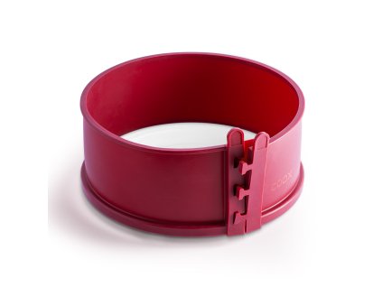 Forma coox SPRING průměr 18 cm s porcelánovou základňou, červená