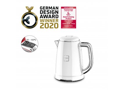 Novis Kettle Toaster withAwards white