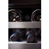 Vinotéka vestavná integrovaná WineKeeper 25D - Push-Pull černá