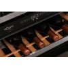 Vinotéka vestavná integrovaná WineKeeper 25D - Push-Pull černá