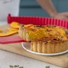 Forma coox QUICHE s porcelánovou základňou průměr 18 cm, červená