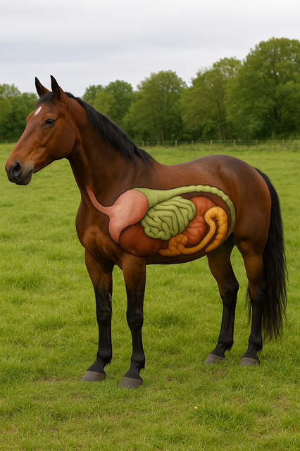 Žaludeční vředy u koní – vznik, prevence a léčba