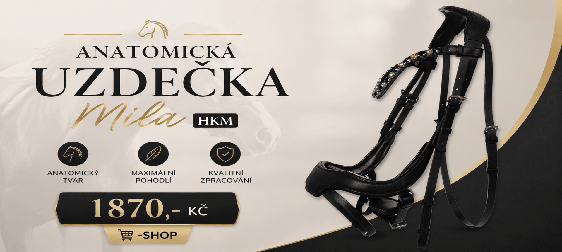 Anatomická uzdečka