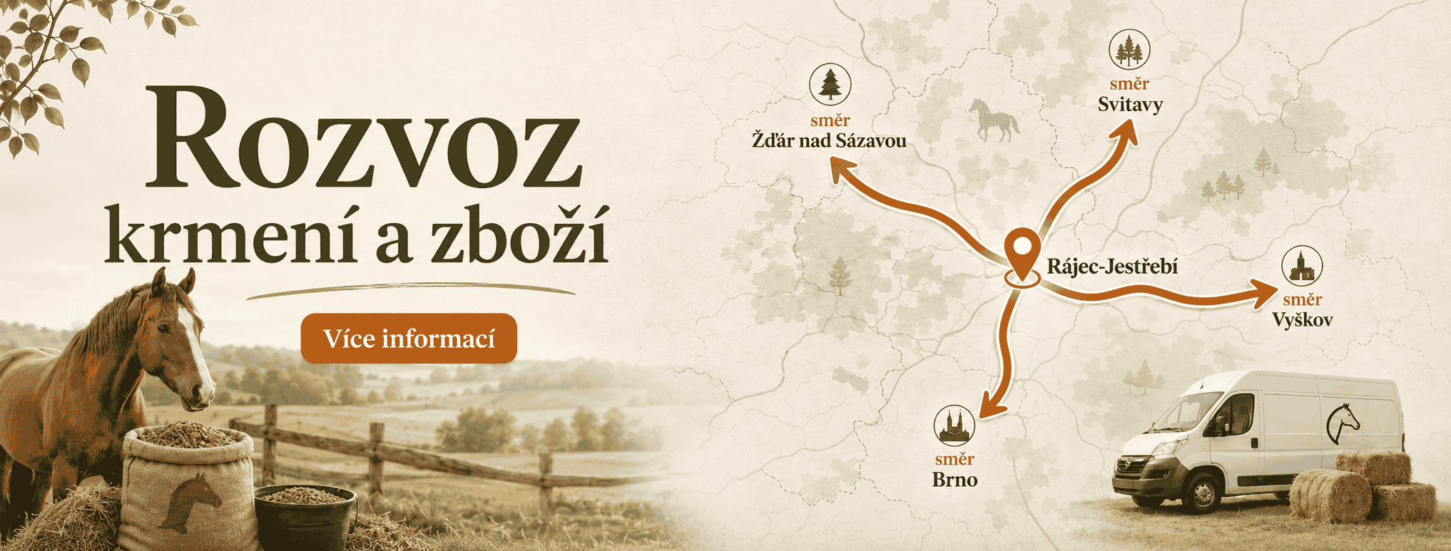 Rozvoz krmení