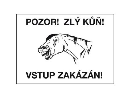 Vystrazna cedulka ZLY KUN 1905202516095548382