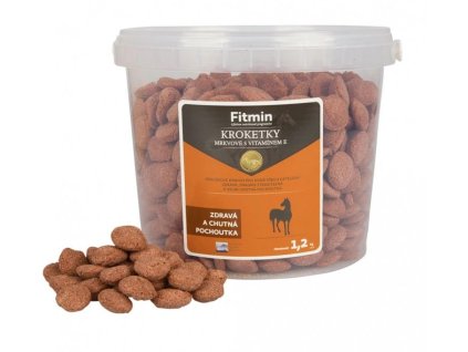 Pamlsky Fitmin krokety 1,2 kg mrkvové s vitamínem E