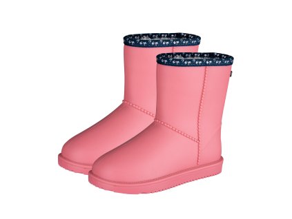 Válenky nepromokavé ELT Wqaldausen (Barva růžová/Lucky Heart, Velikost 30)