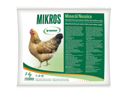 Mikros Minerál Nosnice 3kg