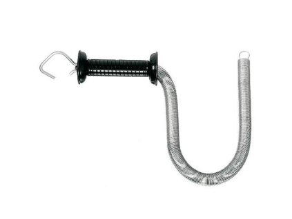 Vchod do ohrady s pružinou