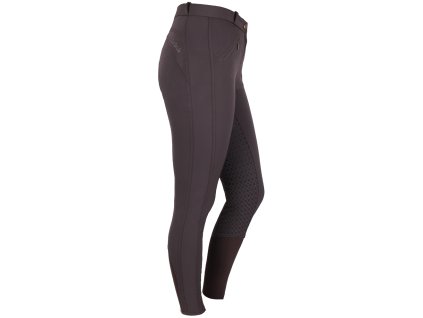 Dámské jezdecké rajtky La Baule – Kentaur, hnědé, full grip - 40