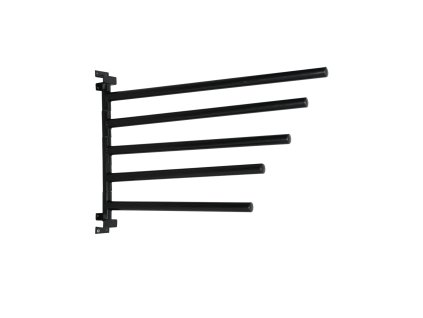 Věšák na deky s 5 otočnými rameny