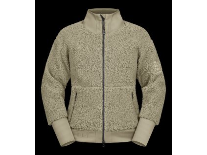 Fleecová bunda Riverside (Barva béžová šedá, Velikost L)