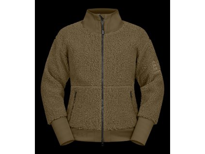 Fleecová bunda Riverside (Barva khaki zelená, Velikost L)