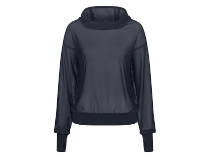 Dámská ochranná mikina proti hmyzu s kapucí (Barva tmavě modrá, Velikost L)
