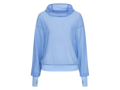 Dámská ochranná mikina proti hmyzu s kapucí (Barva modrošedá, Velikost L)