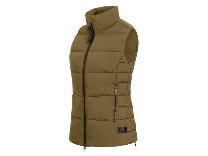 Zimní lehká vesta Oxford (Barva khaki zelená, Velikost L)