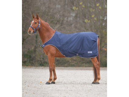 Deka pro koně COMFORT, 100 g (Barva půlnoční modrá, Velikost 135 cm)