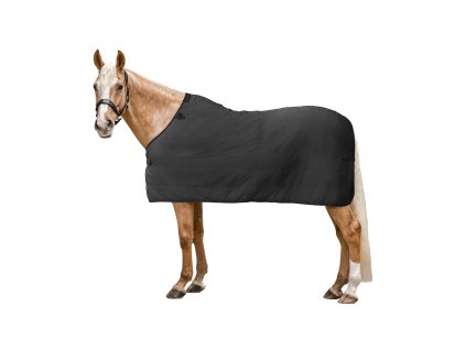 Odpocovací deka fleesová Waldhausen (Barva černá, Velikost 115 cm)