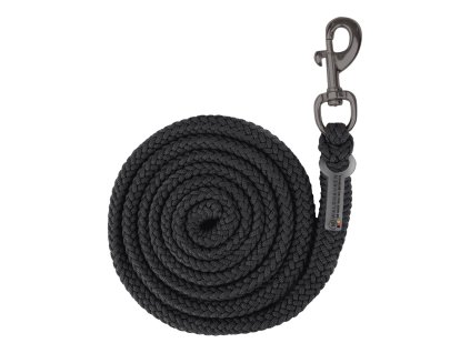 Vodítko Modern Rose Waldhausen obyč. karabina (Barva černá/antracitová)